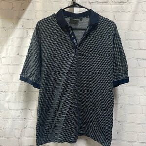 Bobby Jones embroidered golf players on neck size medium polo golf shirt